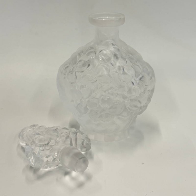 Парфюмерный флакон в стиле Артдеко стекла дизайн 1930г. Г. Хоффманн Чехия 21 в