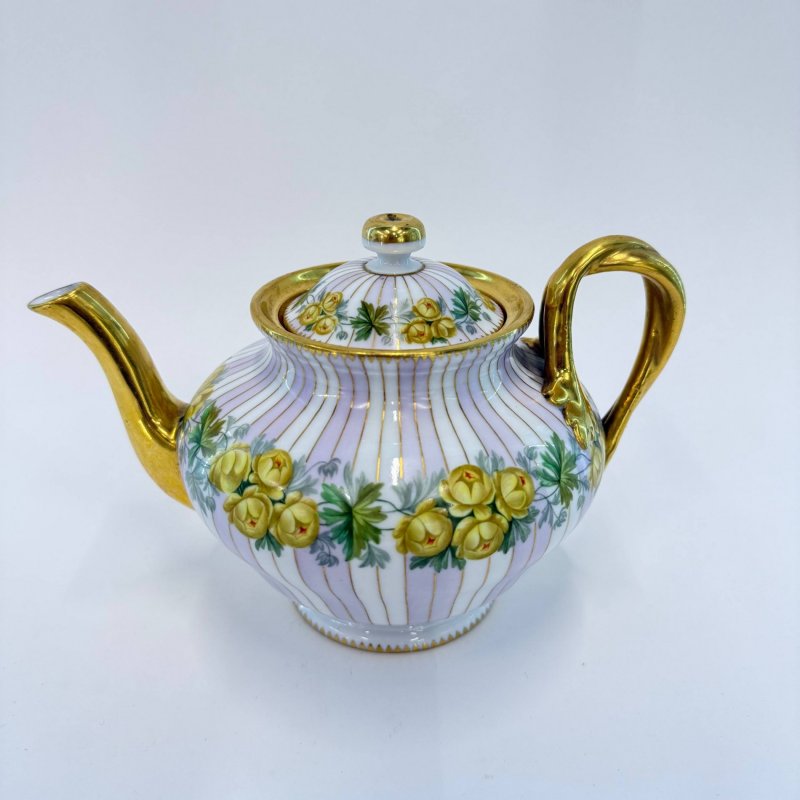 Набор чайник и чашка с блюдцем ИФЗ