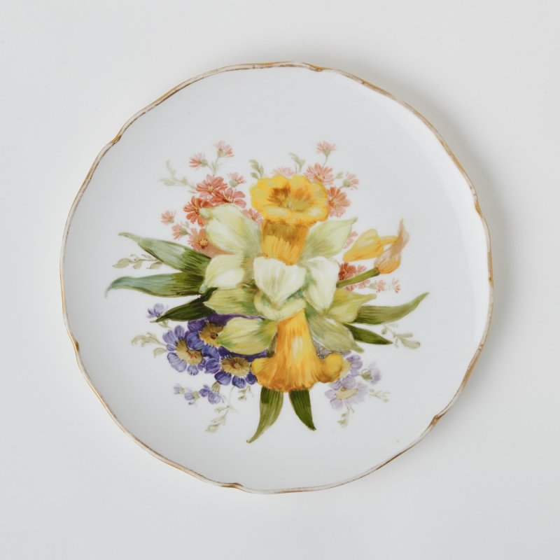 Тарелки, набор 4 шт, роспись