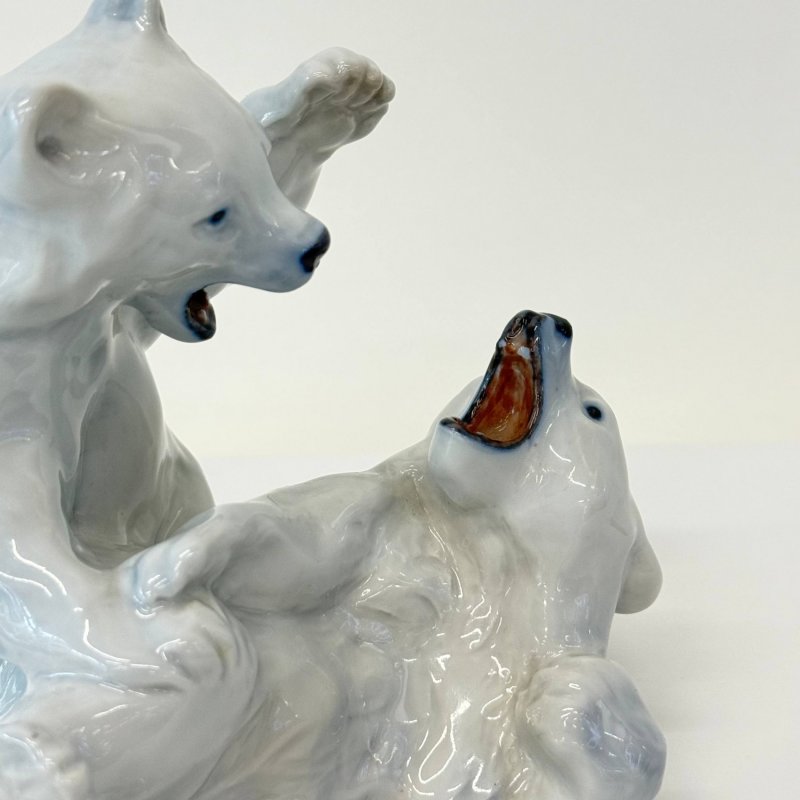 Фигурка Играющие медведи Royal Copenhagen 1935-49 г