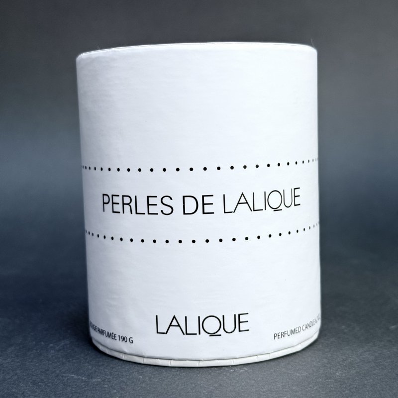 Ароматическая свеча Perles De Lalique парфюмер Mylène Alran 2024-2025 г (д)