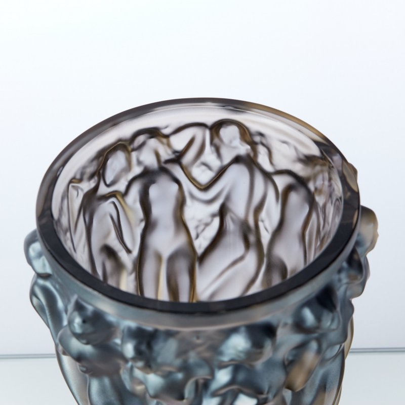 Лимитированная серия! Коллекционная ваза платинового оттенка «Bacchantes» («Вакханки»). Модель 1927 года