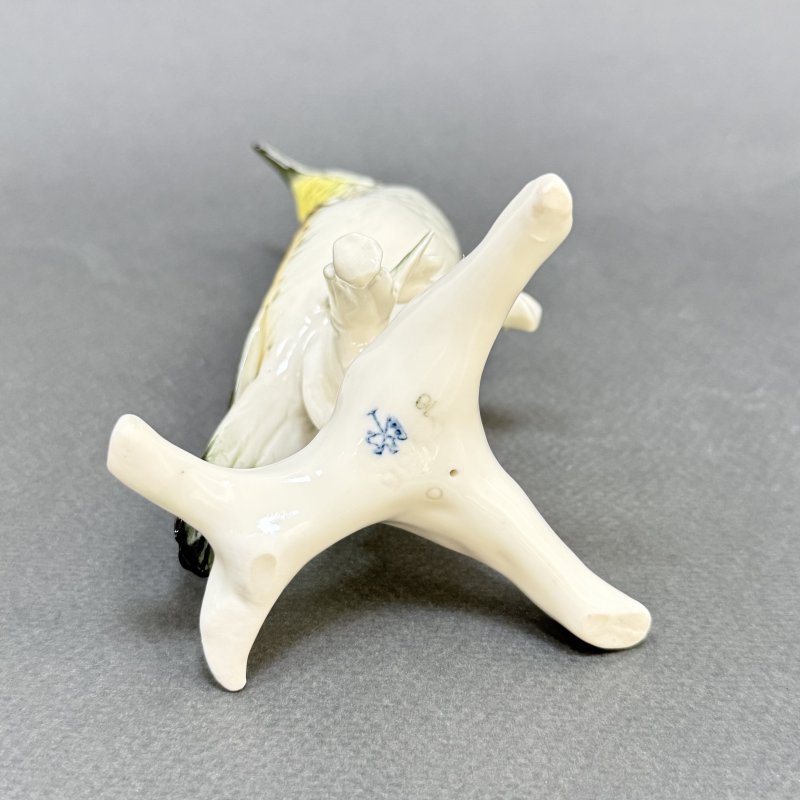 Коллекционная очень редкая фигурка Соловей на ветке Карл Энс 1950 - 1960 годы (д)