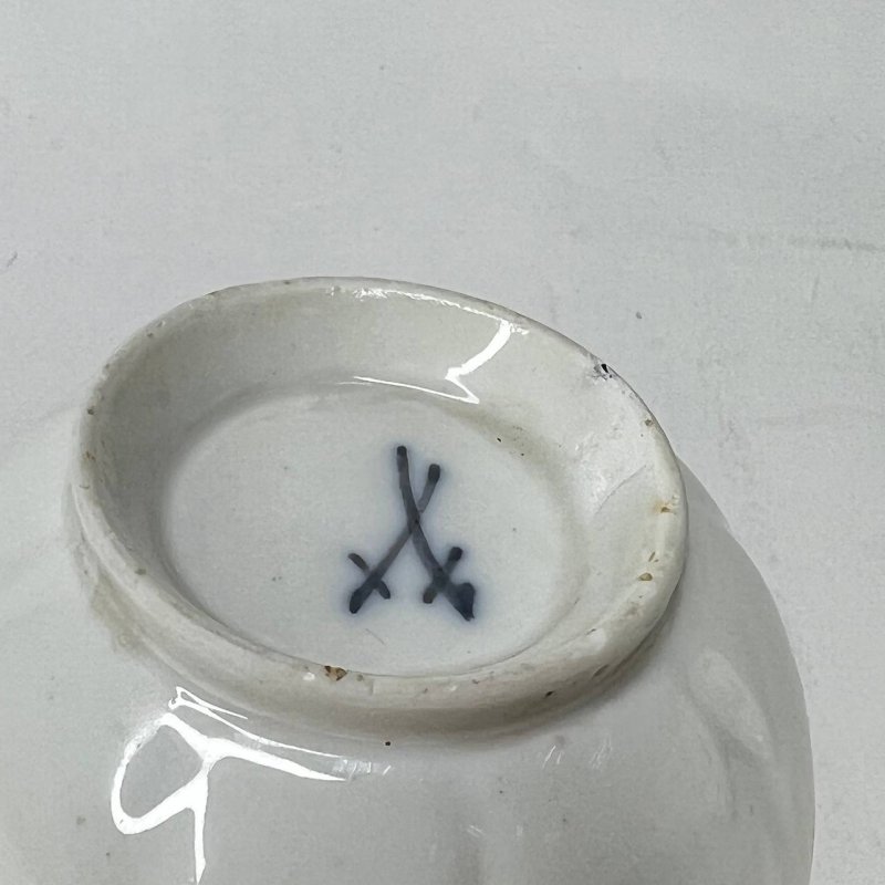 Чашка с блюдцем, Meissen, из сервиза Иоганна Эрнста Гоцковского 