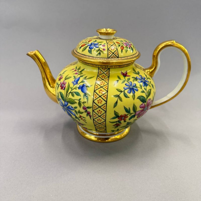  А. Шпис (автор формы). ИФЗ, 1860-е годы. Уникальный тет-а- тет в китайском стиле. Экспертное заключение Доктора искусствоведения Е.С. Хмельницкой. 
