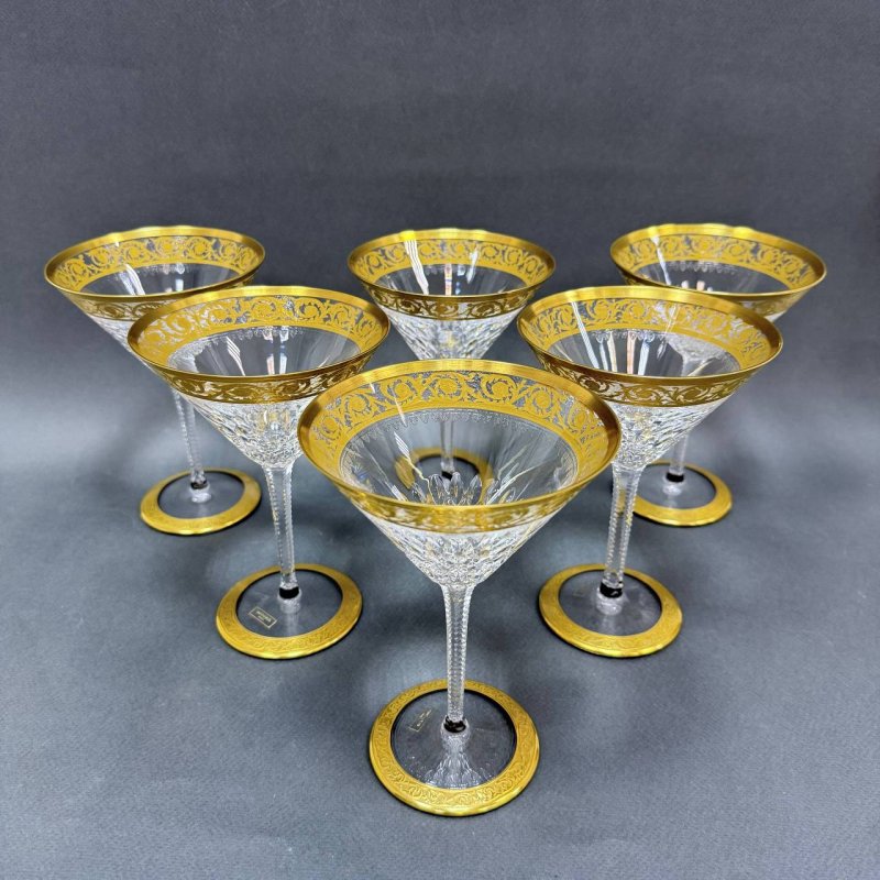 Набор из 6ти бокалов для мартини серия Чертополох