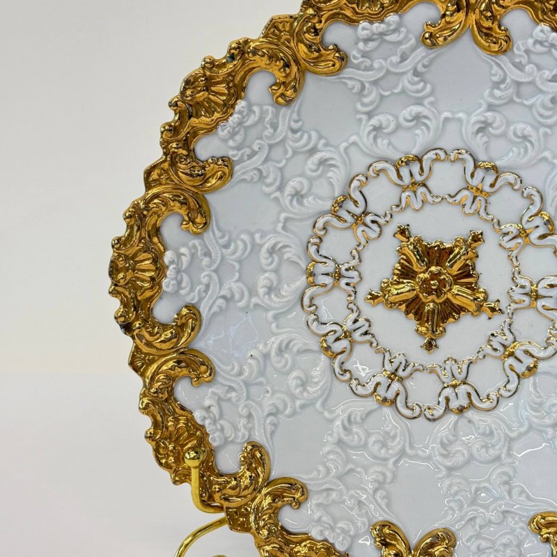 Коллекционное блюдо Meissen 1840е гг