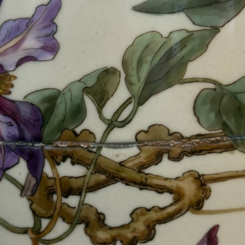 Огромная старинная ваза ИФЗ. Роспись Красовский? Период АлександраIII