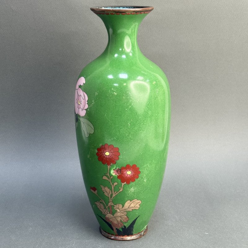 Ваза клуазоне Китай середина 20 в