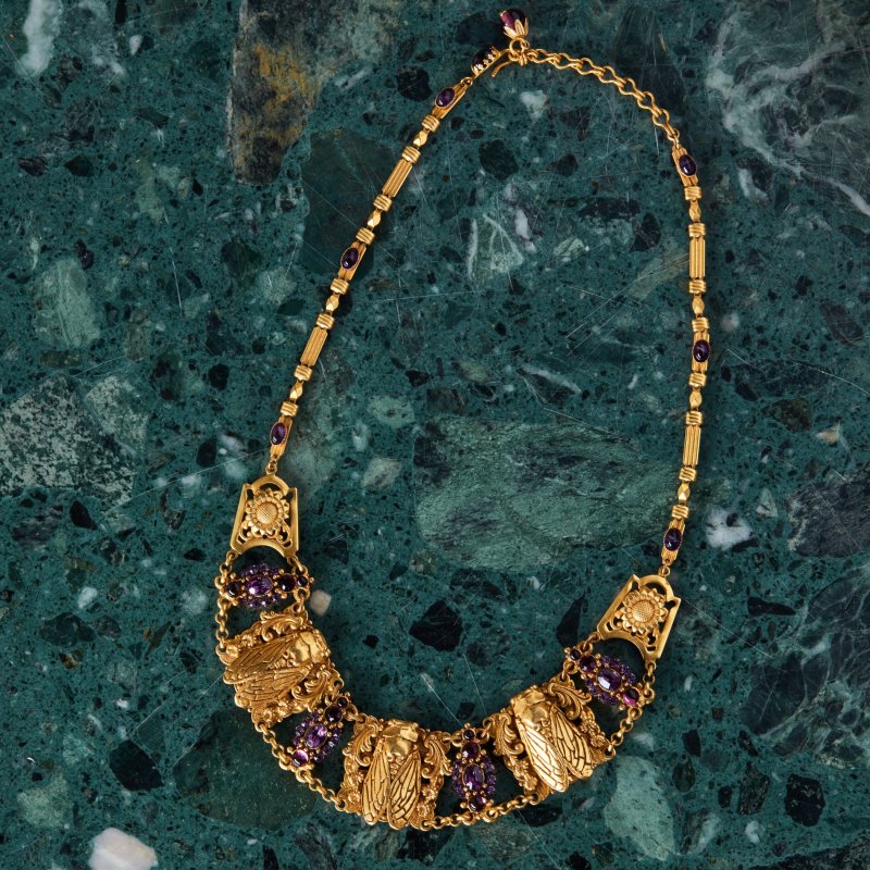 Коллекционное ожерелье Цикады