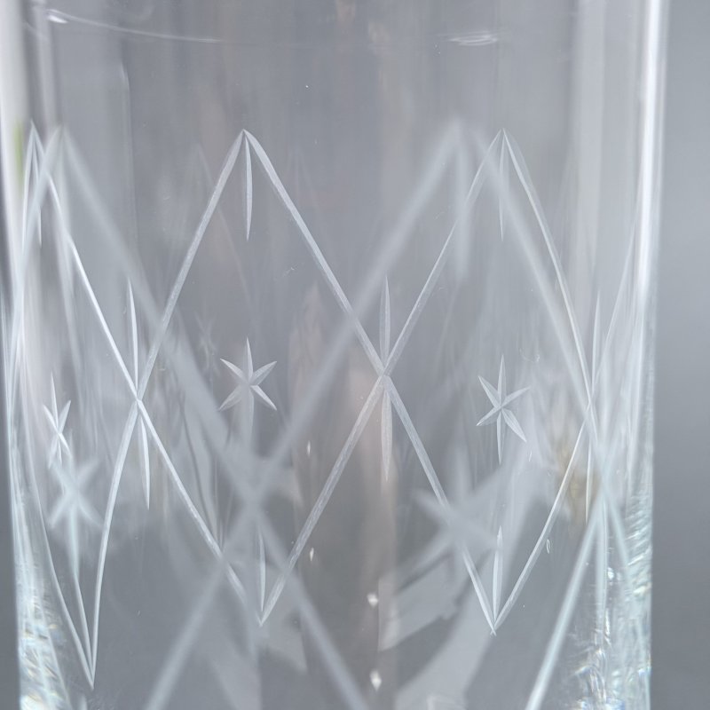 Стаканы хрустальные набор 6 шт Бельгия 20 в