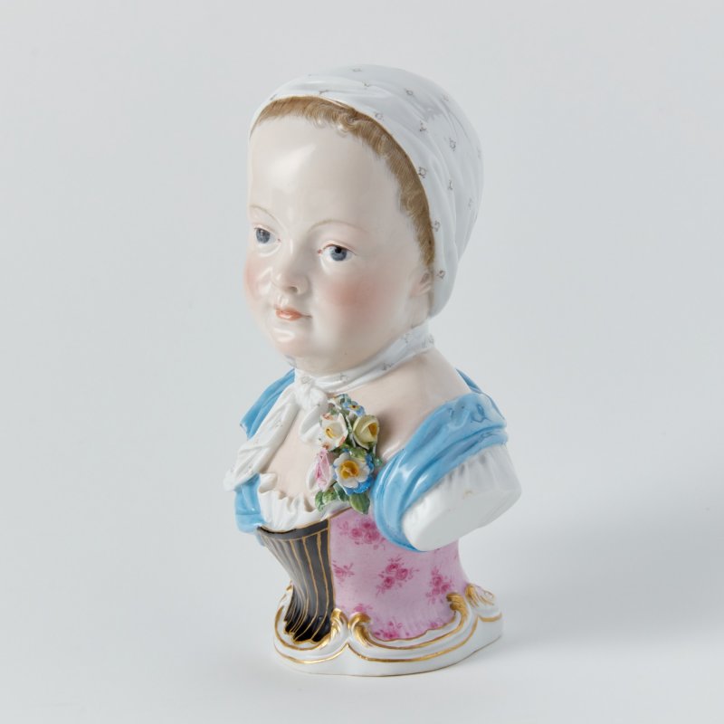 Скульптура Meissen Бюст принцессы Марии Зефирин де Бурбон