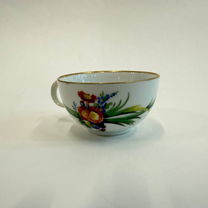 Чашка Meissen период Марколини 1770-1814 г Германия 1880-1890 г