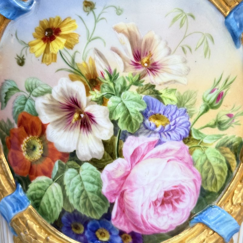 Кашпо с поддоном ИФЗ период АII ( 1855-1881 ) Императорская Россия 1850-1860 гг (к)