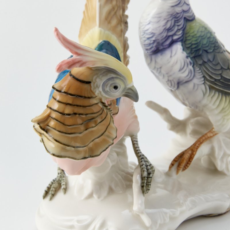 Коллекционная статуэтка Пара фазанов