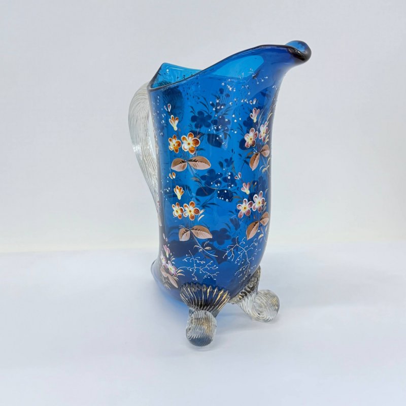 Кувшин для воды синего стекла Moser