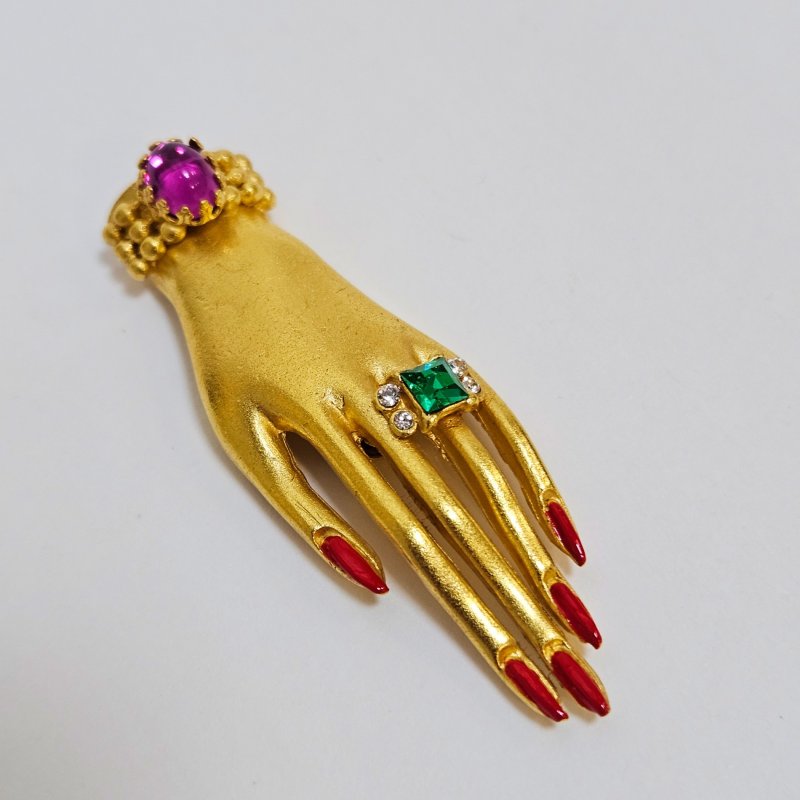  Брошь Рука Askew London