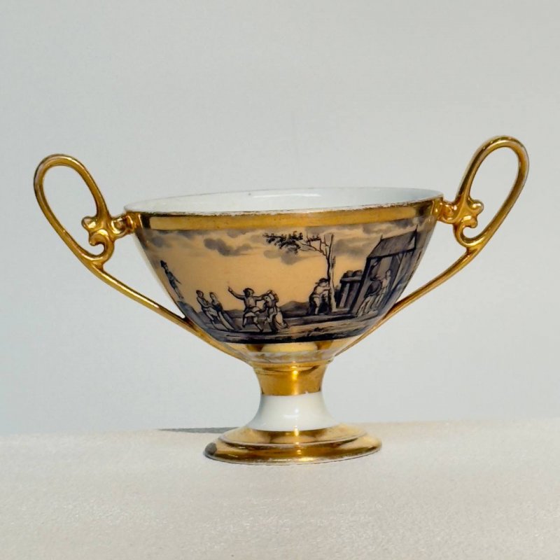 Чашка с блюдцем фабрика Nast (к)