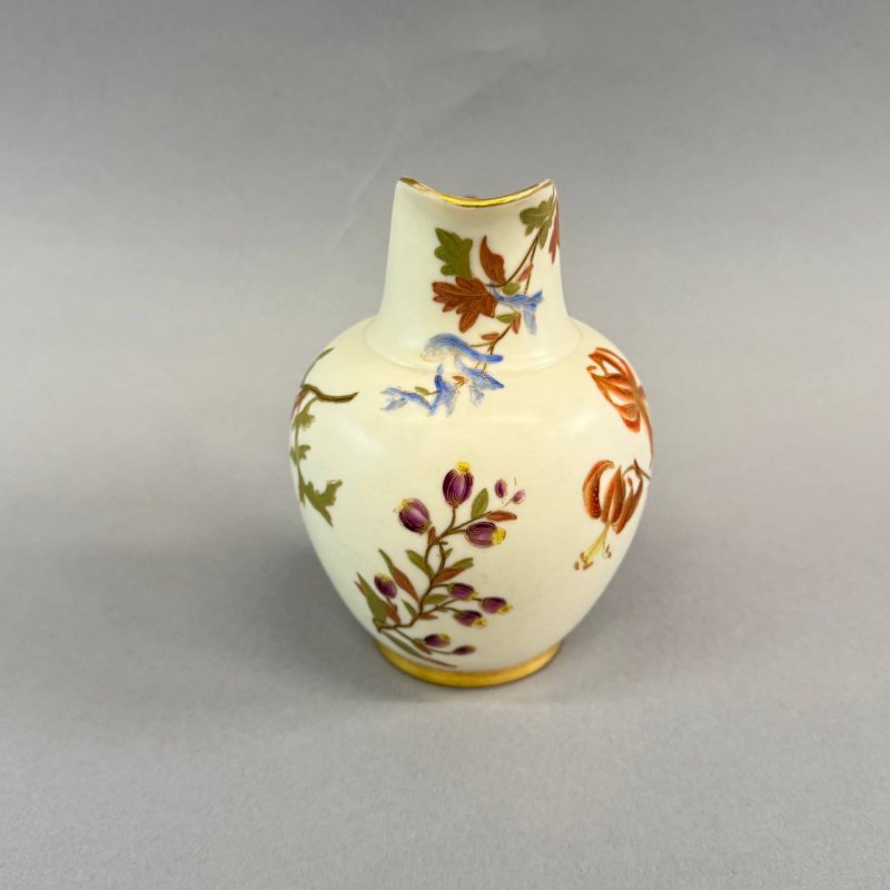 Коллекционный антикварный кувшин мануфактуры Royal Worcester