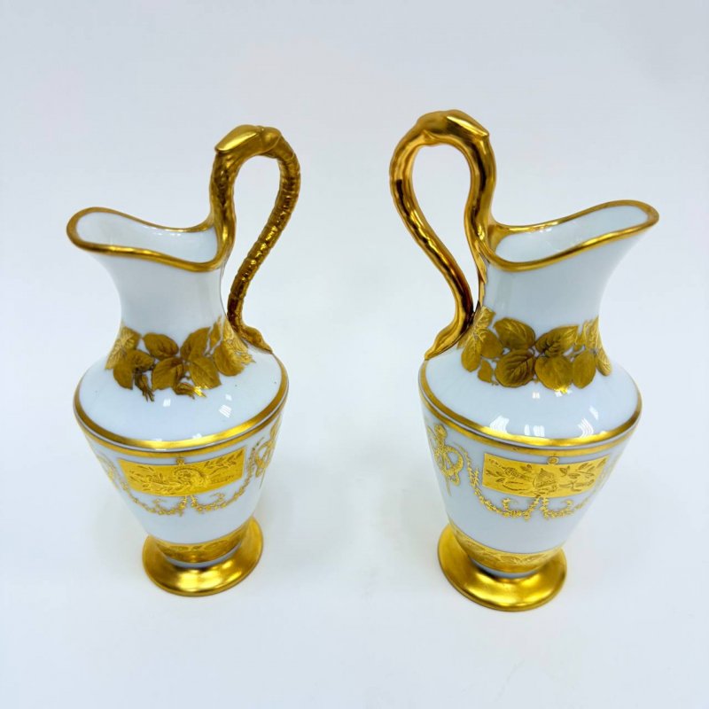 Пара маленьких кувшинов Клеймо времен правления Александра III 1881-1894гг