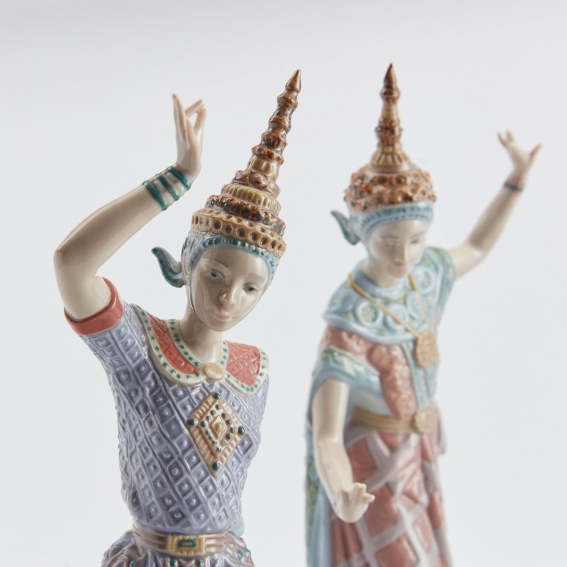 Парные статуэтки Тайские танцоры