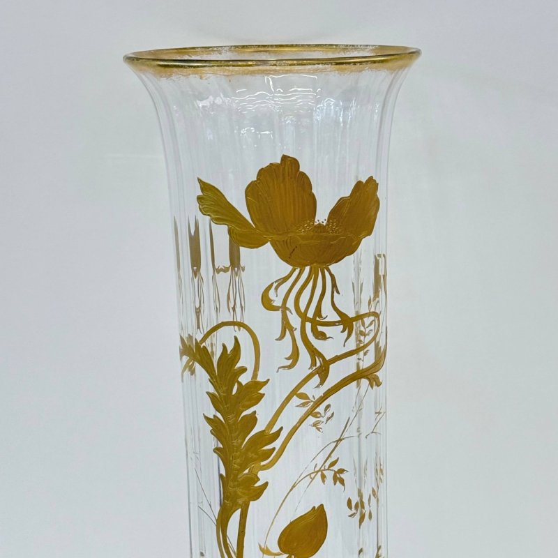 Ваза Baccarat в стиле Арнуво