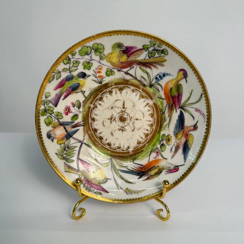 Чайная пара Coalport 1820-1829 Англия 