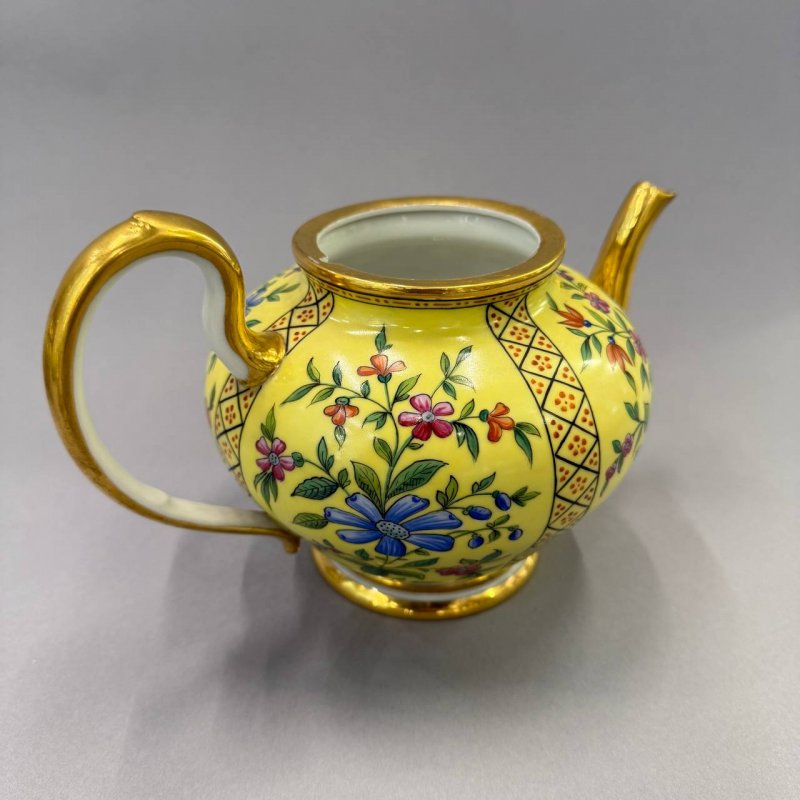  А. Шпис (автор формы). ИФЗ, 1860-е годы. Уникальный тет-а- тет в китайском стиле. Экспертное заключение Доктора искусствоведения Е.С. Хмельницкой. 