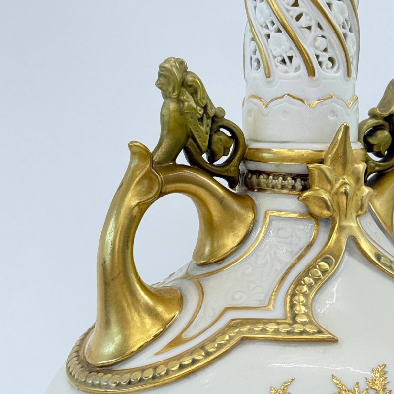  Старинная ваза Royal Worcester 