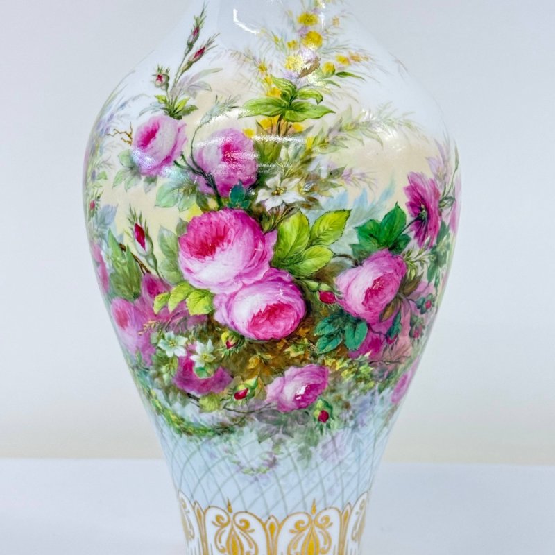 Старинная коллекционная ваза Sevres