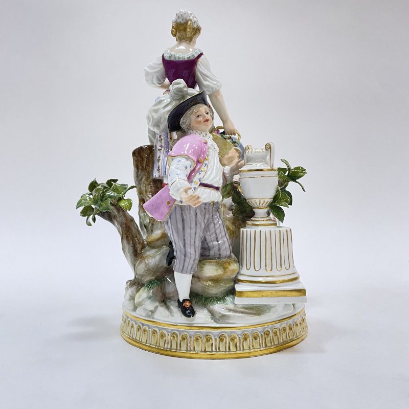  Фигура Группа садоводов Meissen 1880-1890