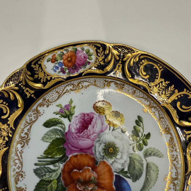 Тарелка ИФЗ 1825-35 гг период правления Николая I ( 1825-1855 ) (н) 