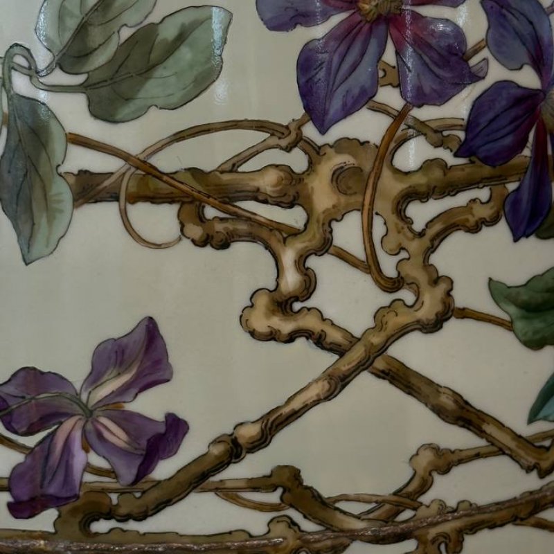 Огромная старинная ваза ИФЗ. Роспись Красовский? Период АлександраIII