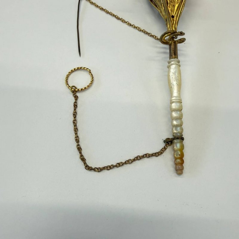 Большой коллекционный старинный портбукет - редкость!