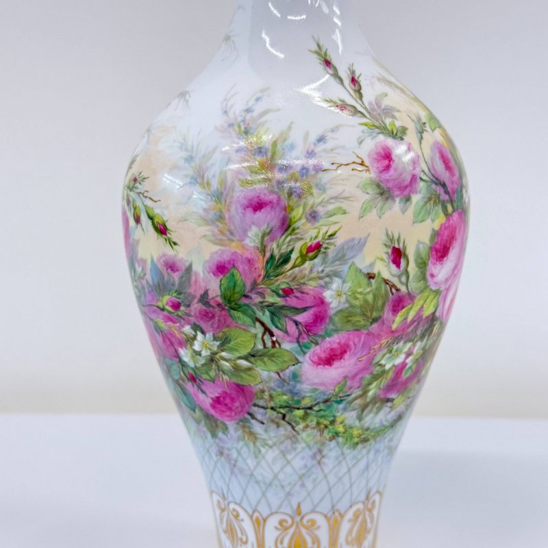 Старинная коллекционная ваза Sevres