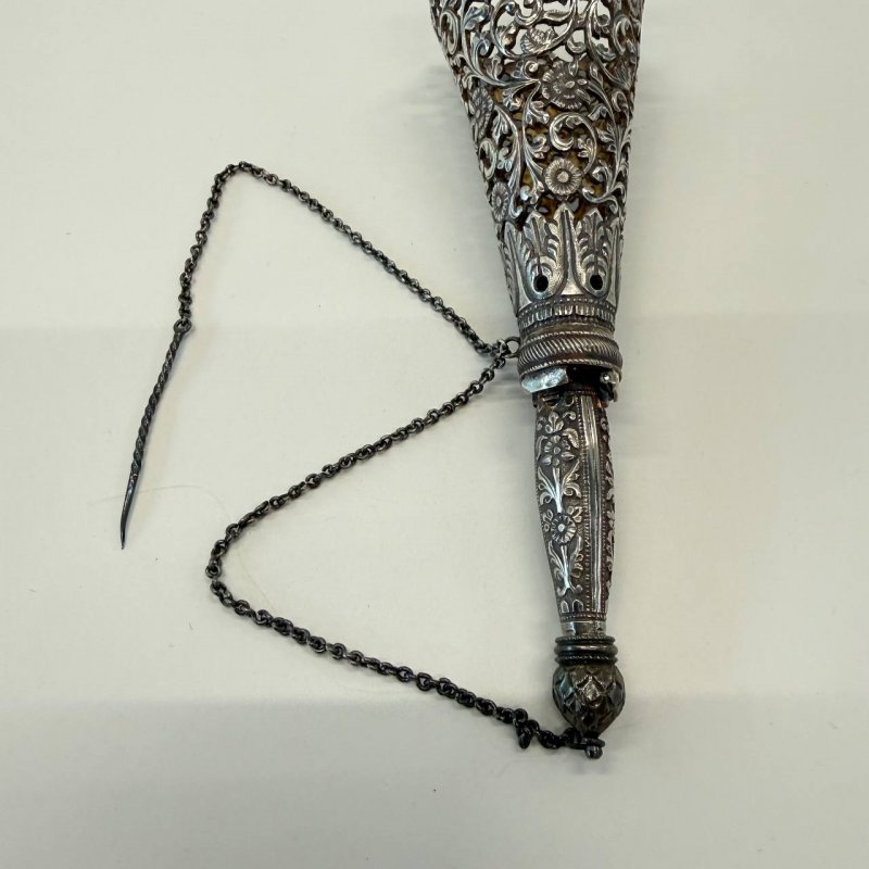 Большой коллекционный старинный портбукет - редкость!