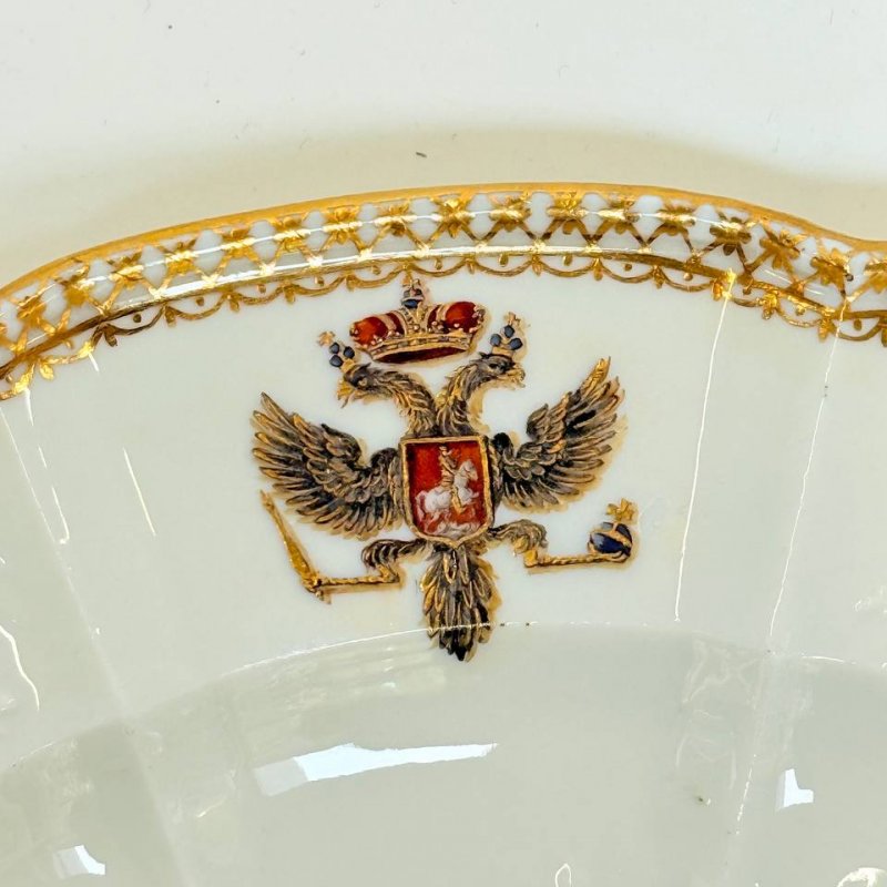 Набор из 6 тарелок из Андреевского сервиза