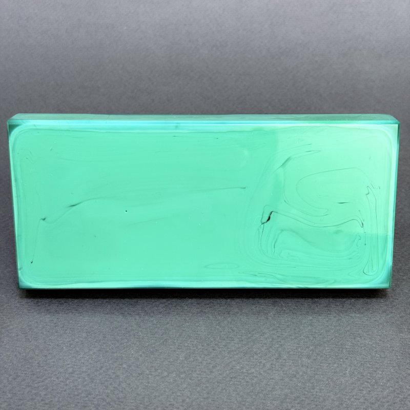 Мелочница из малахитового стекла дизайн 1930г. Г. Хоффманн Чехия 21 в