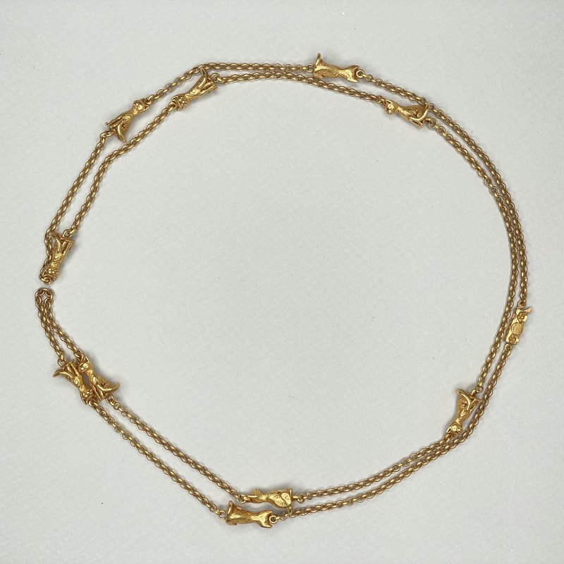 Колье с кошками Askew London 1990-2000 гг Англия