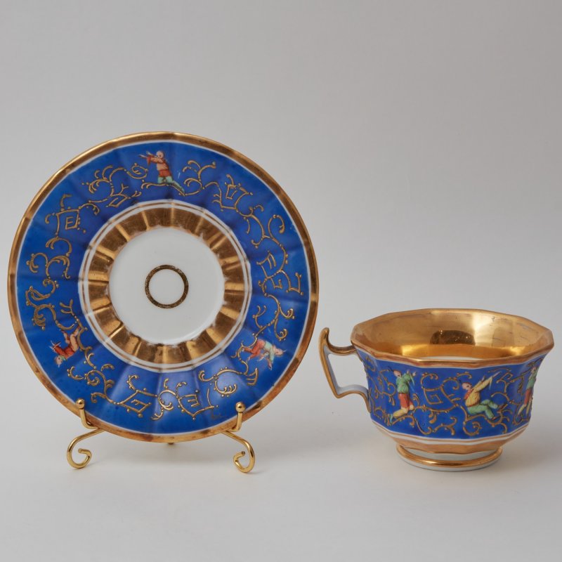 Чашка с блюдцем Furstenberg