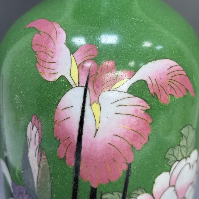 Ваза клуазоне Китай середина 20 в