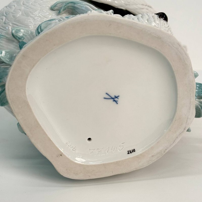 Фигурки лебедей Meissen