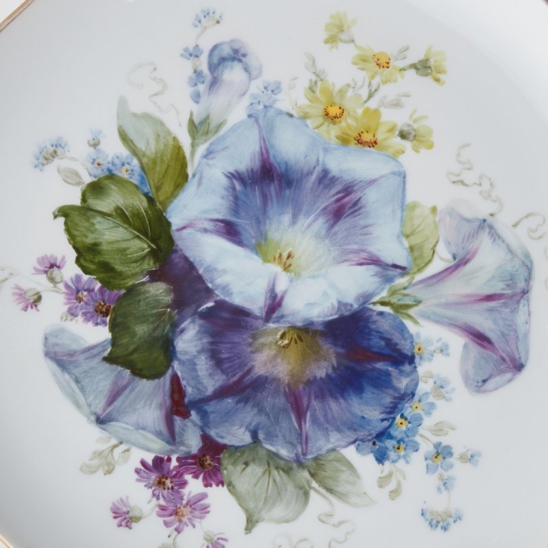 Тарелки, набор 4 шт, роспись