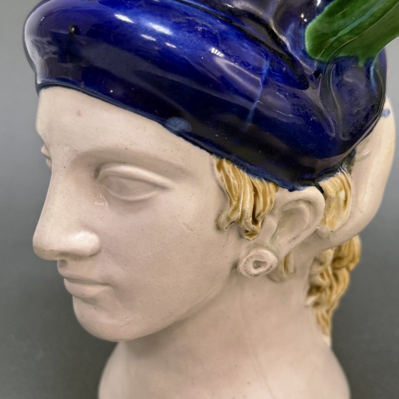 Старинная ваза Двуликий Янус Фабрика Минтон Англия начало 20 века