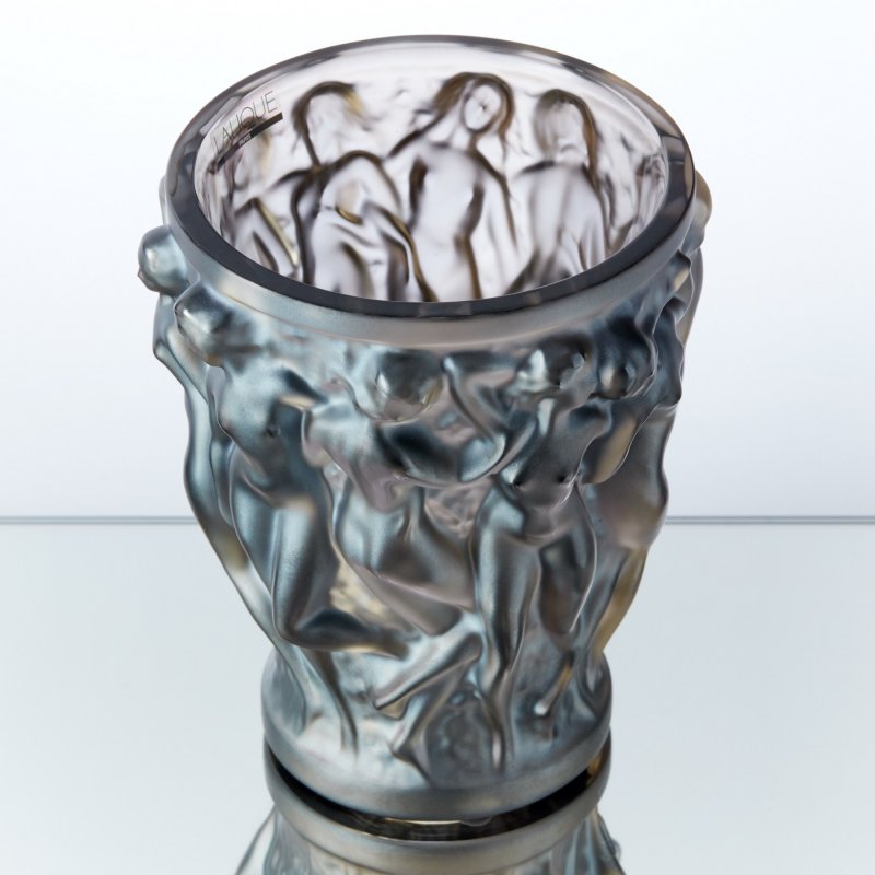 Лимитированная серия! Коллекционная ваза платинового оттенка «Bacchantes» («Вакханки»). Модель 1927 года