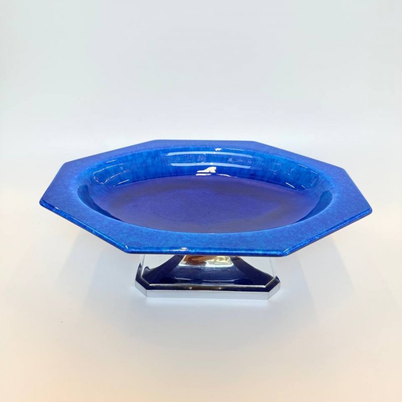  Ваза на ножке , Sevres в стиле ар-деко, изготовленная Полем Милле .