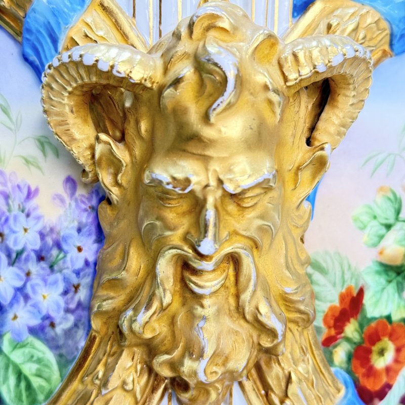 Кашпо с поддоном ИФЗ период АII ( 1855-1881 ) Императорская Россия 1850-1860 гг (к)