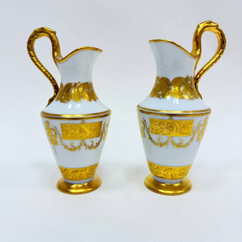 Пара маленьких кувшинов Клеймо времен правления Александра III 1881-1894гг