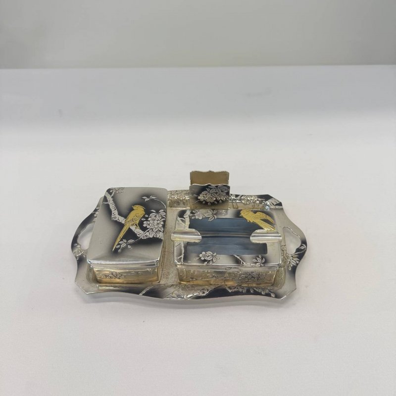 Редкий старинный набор для курения Япония 1920-1930г