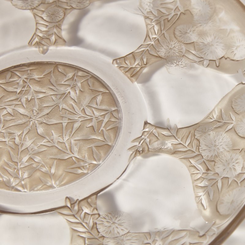 Блюдо Rene Lalique начало 20в